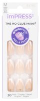 KISS - imPRESS - Press-On Manicure - Paznokcie samoprzylepne - 30 szt - M - So French