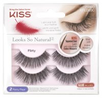 KISS - Looks So Natural - Sztuczne rzęsy na pasku - Flirty - 70933