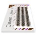 Clavier - Vshape - Brown Series - Fishtail Eyelashes - Brązowe kępki rzęs - Mix