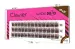 Clavier - WIDE DU2O - Brown - Brązowe kępki sztucznych rzęs o podwójnej objętości - 39 szt - Mix 