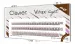 Clavier - Vshape - Light Brown - Brązowe kępki rzęs - Mix
