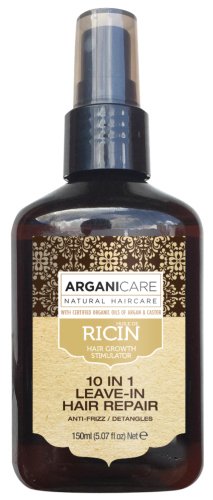 ARGANICARE - CASTOR - 10 IN 1 LEAVE-IN HAIR REPAIR - 10in1 leave-in conditioner with castor oil - 150 ml