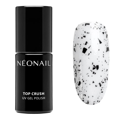 NeoNail - TOP CRUSH BLACK GLOSS - UV GEL POLISH - 7,2 ml - 9900-7