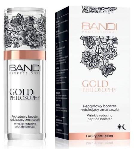 BANDI PROFESSIONAL - Gold Philosophy - Wrinkle Reducing Peptide Booster - Peptydowy booster redukujący zmarszczki - 30 ml