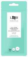 AA - LAAB - S.O.S. Clear Cover Patches - Hydrokoloidowe plasterki na niedoskonałości - 36 szt.