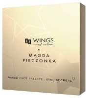 AA - Wings of Color x Magda Pieczonka - Baked Face Palette Star Secrets - Paleta do makijażu twarzy - 4x 4,5 g