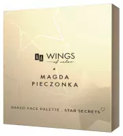 AA - Wings of Color x Magda Pieczonka - Baked Face Palette Star Secrets - Paleta do makijażu twarzy - 4x 4,5 g
