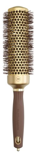 Olivia Garden - Expert Blowout Speed - Szczotka do modelowania włosów - Gold & Brown - 45 mm
