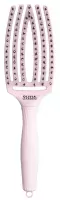 Olivia Garden - FingerBrush - Boar & Nylon - Szczotka do rozczesywania włosów - Pastel Pink - Medium 