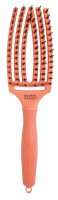 Olivia Garden - FingerBrush - Combo - Szczotka do rozczesywania włosów - Coral - Medium 