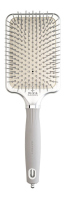 Olivia Garden - Expert Care Rectangular - Szczotka do włosów - Silver - L   