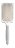 Olivia Garden - Expert Care Rectangular - Szczotka do włosów - Silver - L   