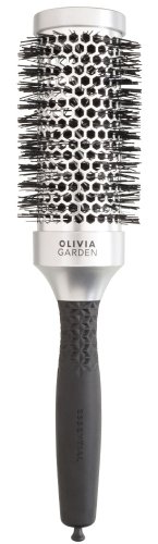 Olivia Garden - Essential Blowout Classic - Szczotka do modelowania włosów - Silver - 45 mm   