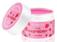 CLARESA - Hot Raspberry Lip Scrub - Malinowy peeling do ust - 15 g