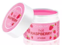 CLARESA - Hot Raspberry Lip Scrub - Peeling do ust - Malina - 15 g