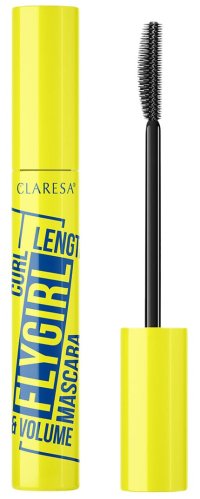 CLARESA - Flygirl - Curl Mascara - Podkręcająco-wydłużający i zwiększający objętość tusz do rzęs - 10 g 