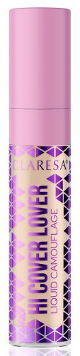 CLARESA - Hi Cover Lover - Liquid Camouflage - Korektor do twarzy w płynie - 8 g 