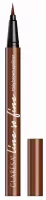 CLARESA - LINE SO FINE - Truly Brown Eyeliner - Brązowy eyeliner w pisaku 