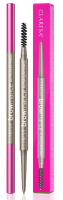 CLARESA - Browmance Ultra Slim Pencil - Automatyczna kredka do brwi ze szczoteczką - 02 Medium Brown - 02 Medium Brown
