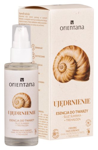 ORIENTANA - Firming Face Essence - Ujędrnienie - Esencja do twarzy na noc - Śluz ślimaka + Trehaloza - 50 ml