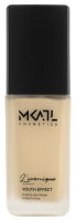 Make-Up Atelier Paris - L'iconigue - Age Control / Youth Effect Fluid Foundation - Hydratační podkladová báze na obličej proti známkám stárnutí - Voděodolný - YTH 3Y - 40 ml - YTH 3Y - 40 ml