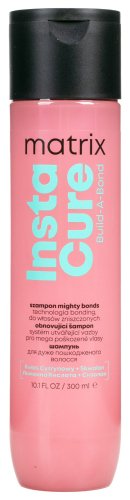 Matrix - Insta Cure - Build-A-Bond Shampoo - Odbudowujący szampon do włosów zniszczonych - 300 ml