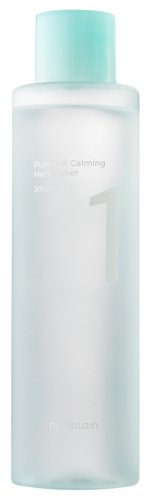 Numbuzin - No 1 Pure-Full Calming Herb Toner - Kojący tonik do skóry trądzikowej z pstrolistką i wąkrotą azjatycką - 300 ml 