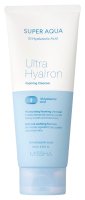 Missha - Super Aqua - Ultra Hyalron Cleansing Foam - Nawilżająca pianka oczyszczająca do twarzy z kwasem hialuronowym - 200 ml