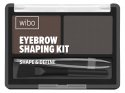 WIBO - Eyebrow Shaping Kit - Shape & Definie - Zestaw do makijażu brwi - 1,4 g - 5 Black Brown - 5 Black Brown