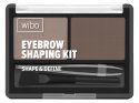 WIBO - Eyebrow Shaping Kit - Shape & Definie - Zestaw do makijażu brwi - 1,4 g - 4 Cool Brown - 4 Cool Brown