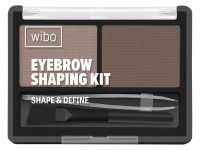 WIBO - Eyebrow Shaping Kit - Shape & Definie - Zestaw do makijażu brwi - 1,4 g - 4 Cool Brown - 4 Cool Brown