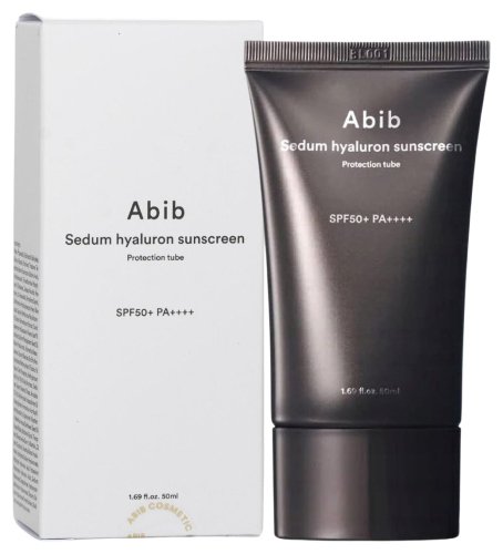 Abib - Sedum Hyaluron Sunscreen - Nawilżający krem z filtrem SPF50+ PA++++ - 50 ml