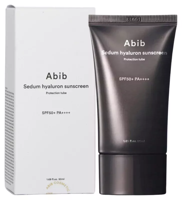 Солнцезащитный крем для лица Abib Sedum Hyaluron Sunscreen SPF 50+ PA++++, увлажняющий, 50 мл