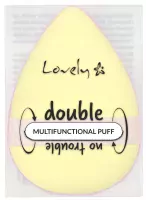 Lovely - Double Multifunctional Puff - Wielofunkcyjny puszek do pudru 