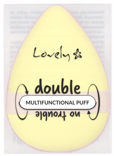 Lovely - Double Multifunctional Puff - Wielofunkcyjny puszek do pudru 
