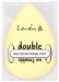 Lovely - Double Multifunctional Puff - Wielofunkcyjny puszek do pudru 