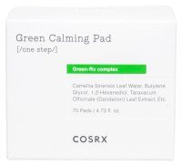 COSRX - One Step Green Hero Calming Pad - Łagodzące płatki tonujące do twarzy - 70 szt.
