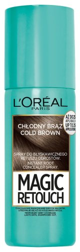 L'Oréal - MAGIC RETOUCH - Hair Spray - COOL BROWN