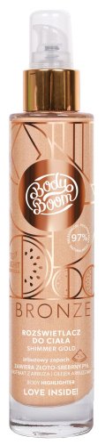BodyBoom - BRONZE - Body Highlighter - Rozświetlacz do ciała - Shimmer Gold - 100 ml