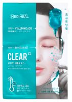 MEDIHEAL - Capsule 100 Bio Seconderm Clear - 2-etapowa maska w płachcie + Serum z kwasem hialuronowym - 27 g