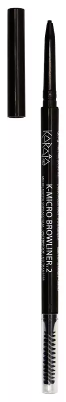 Карандаш для бровей Karaja Micro Browliner автоматический, оттенок 2, 0,09 г