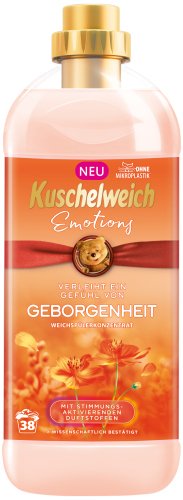 Kuschelweich - EMOTIONS - Skoncentrowany płyn zmiękczający do płukania tkanin - Geborgenhein - 1 L