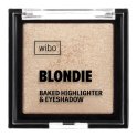 WIBO - Blondie - Baked Highlighter & Eyeshadow - Wypiekany rozświetlacz i cień do powiek - 4 g - 03 Hold My Gold  - 03 Hold My Gold 