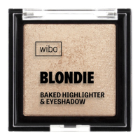 WIBO - Blondie - Baked Highlighter & Eyeshadow - Wypiekany rozświetlacz i cień do powiek - 4 g - 03 Hold My Gold  - 03 Hold My Gold 
