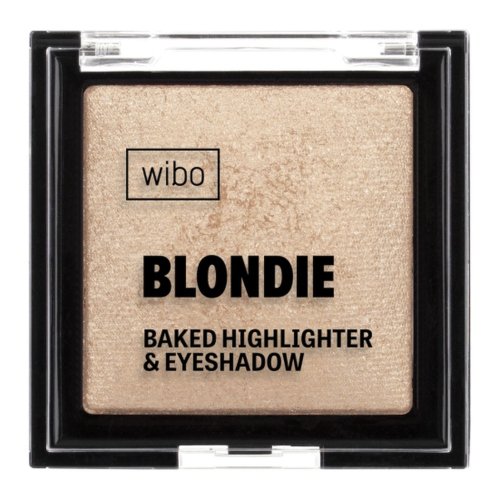 WIBO - Blondie - Baked Highlighter & Eyeshadow - Wypiekany rozświetlacz i cień do powiek - 4 g - 03 Hold My Gold 