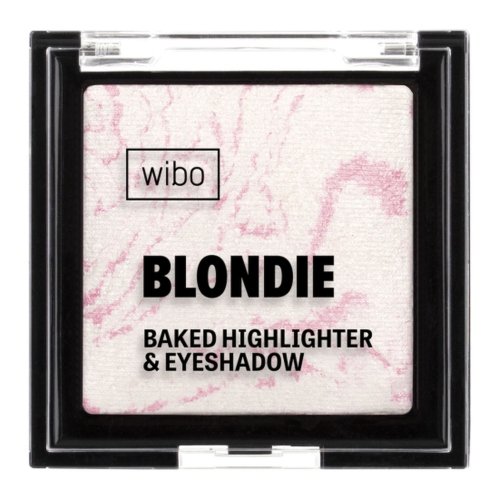 WIBO - Blondie - Baked Highlighter & Eyeshadow - Wypiekany rozświetlacz i cień do powiek - 4 g - 02 Rose Prosecco