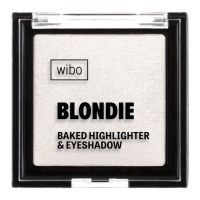 WIBO - Blondie - Baked Highlighter & Eyeshadow - Wypiekany rozświetlacz i cień do powiek - 4 g - 01 Diamond Glow - 01 Diamond Glow