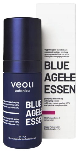 Veoli Botanica - Blue Ageless Essence - Wypełniająco-ujędrniające serum do twarzy - 30 ml