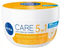 Nivea - CARE - Cream - Lekki krem do twarzy - przeciwzmarszczkowy - 100 ml