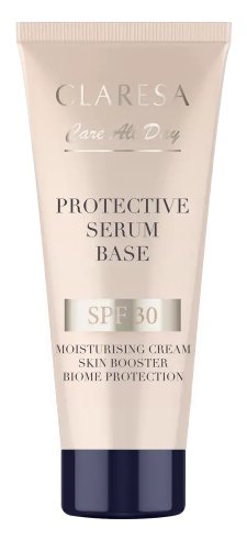 CLARESA - Care All Day - Protective Serum Base - Nawilżająca baza-serum do twarzy z filtrem SPF30 - 30 ml 
